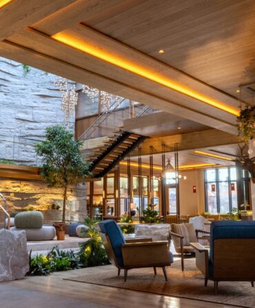 hotel lobby interior