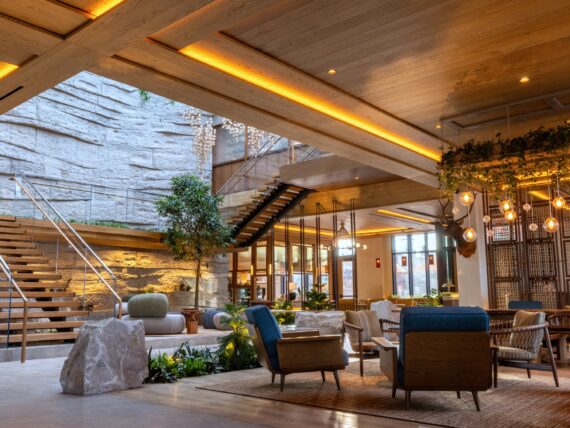 hotel lobby interior