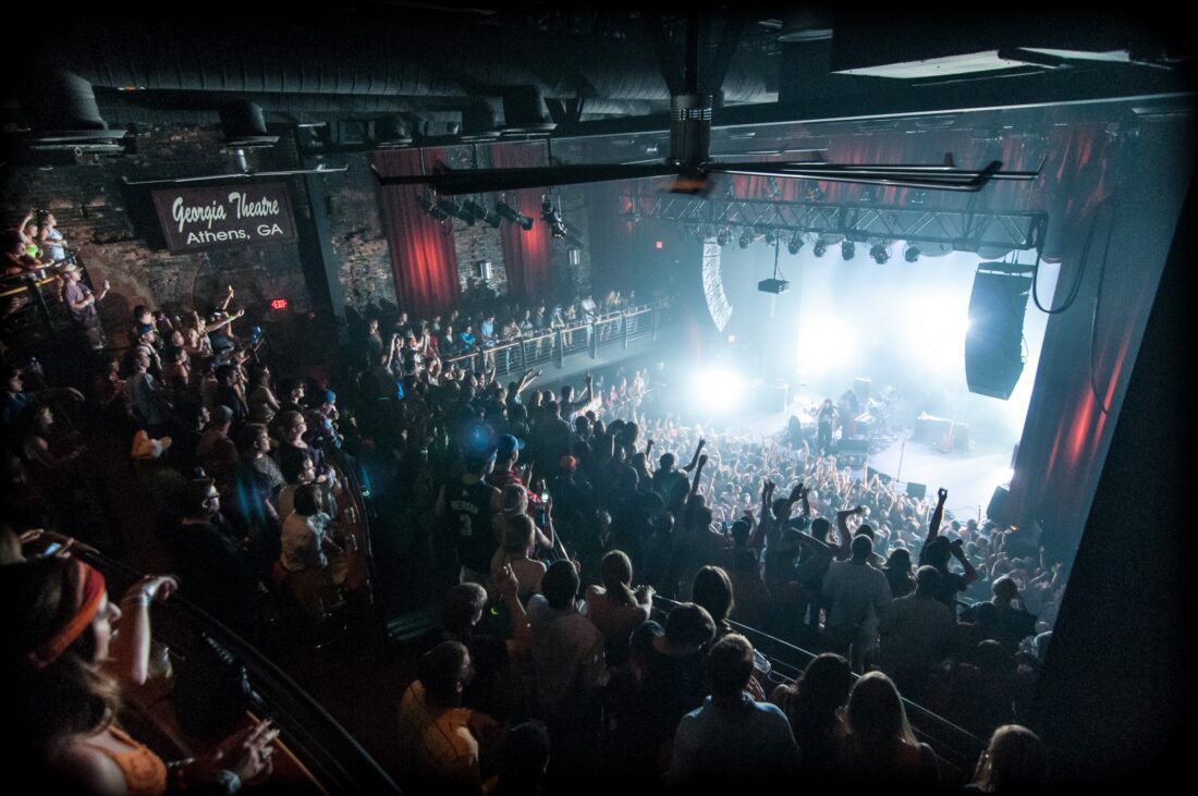 A music show in a theatre