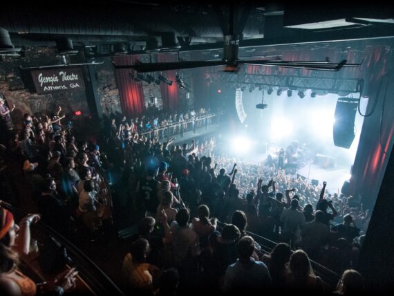 A music show in a theatre