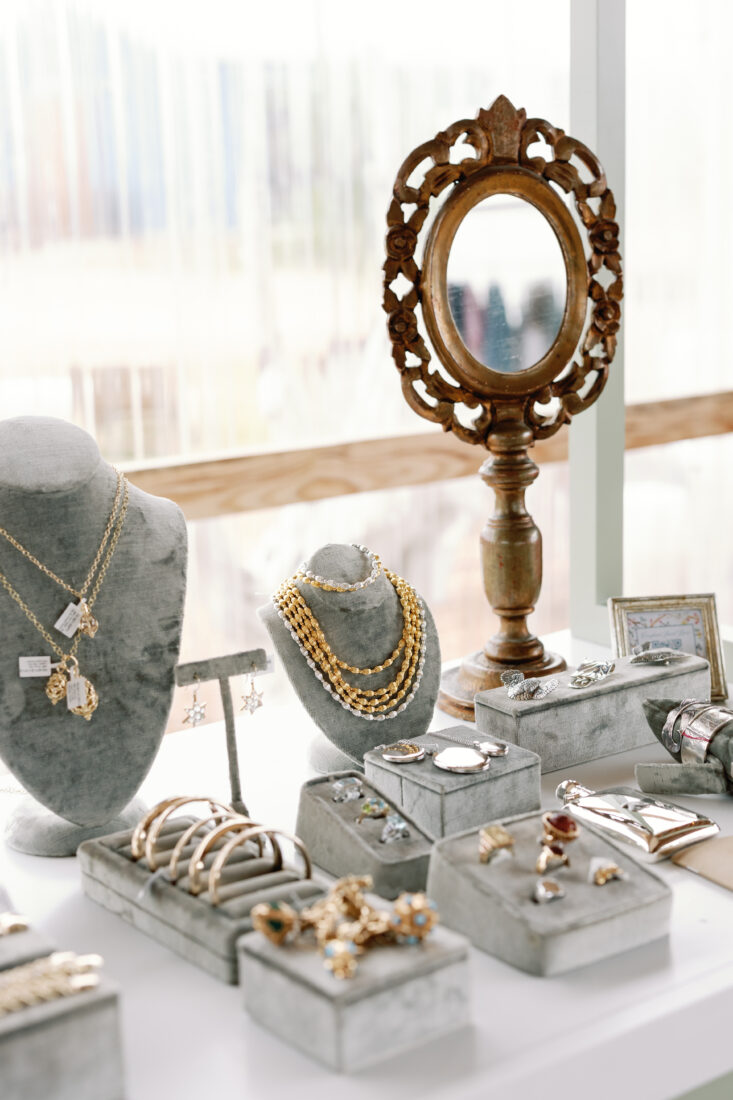 A selection of fine jewelry by Croghan’s Jewel Box.