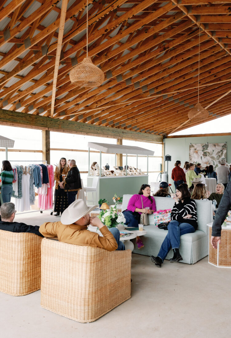 The interior of the Club is designed to embody Charleston’s timeless charm, creating the perfect space for guests to stop in for cocktails and shopping.