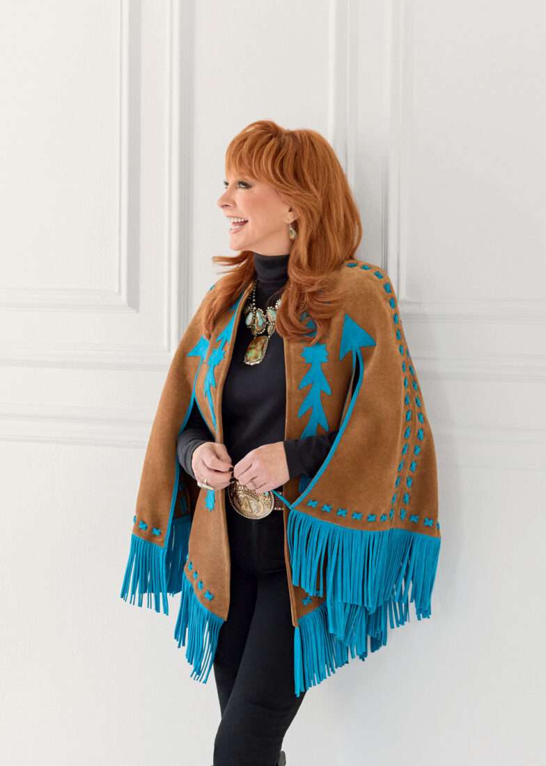 A portrait of Reba McEntire