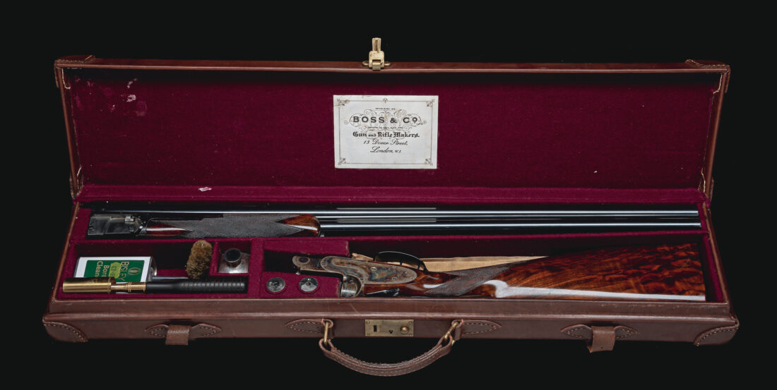 A gun in a case