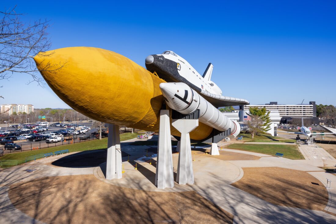 A rocket park