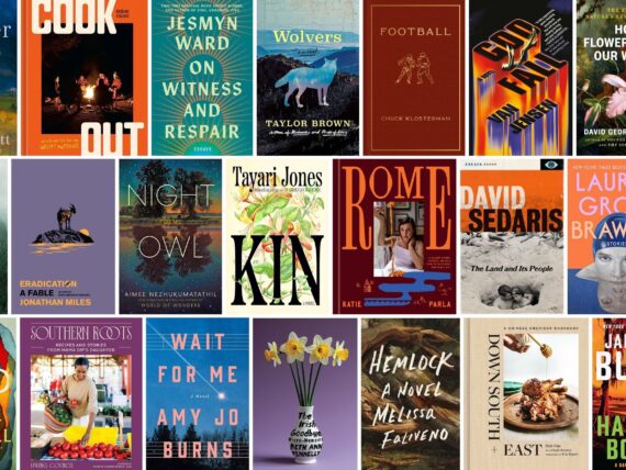 A collage of book covers