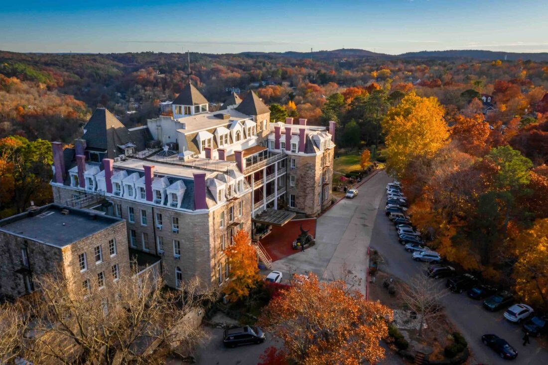 A hotel in the Ozarks