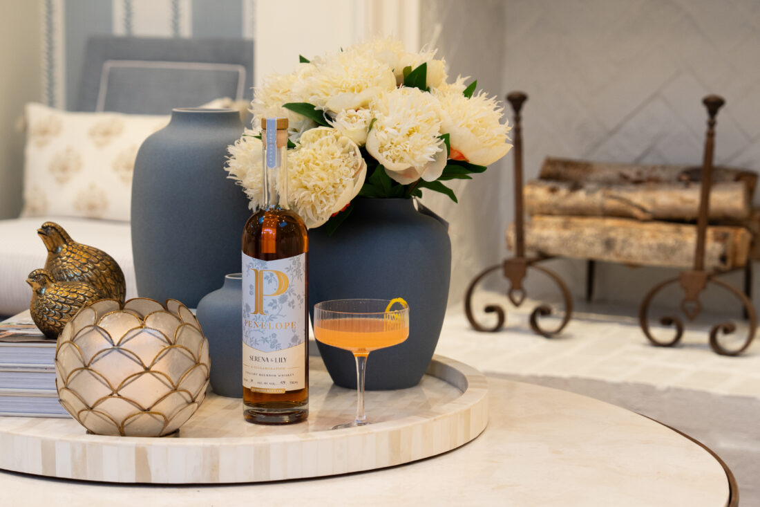 The Lowcountry Lilt, the industry preview’s signature cocktail, composed of Penelope Beaufain Bourbon, white crème de cacao, bitter aperitif, orgeat syrup, lemon juice and aromatic bitters.