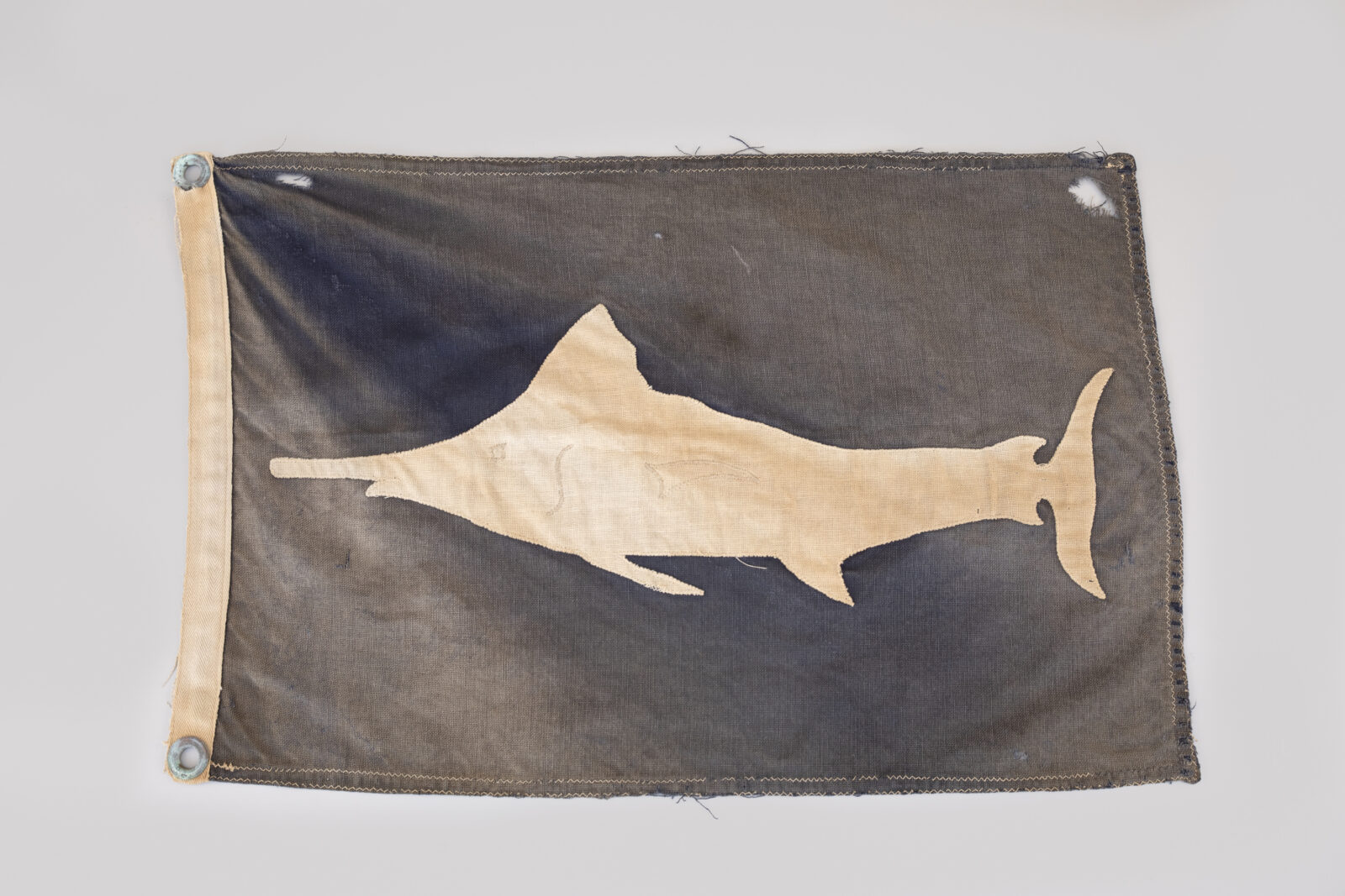 A flag of a marlin