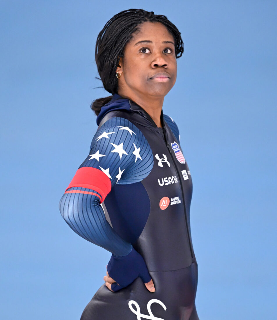 A portrait of a woman