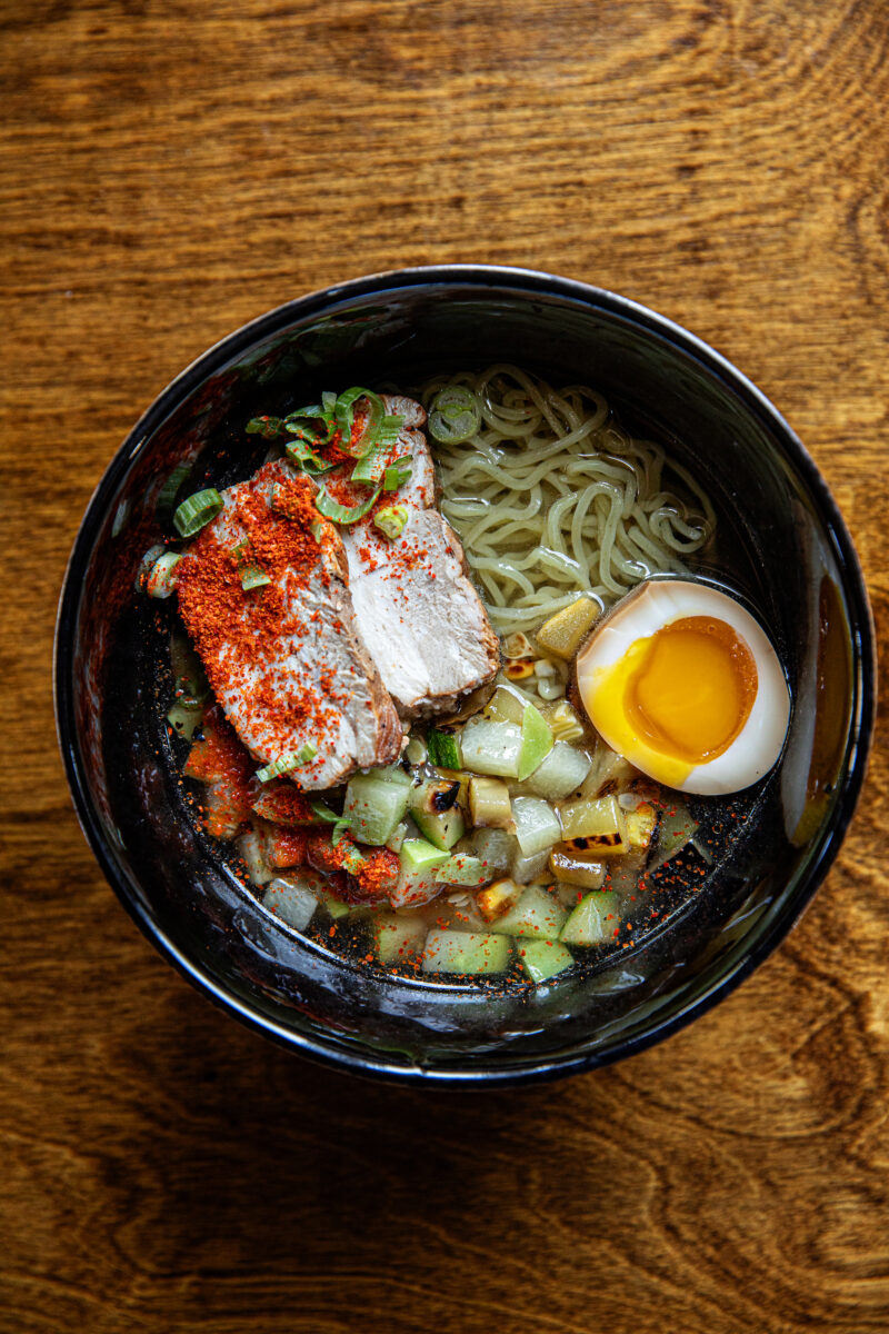 A bowl of ramen
