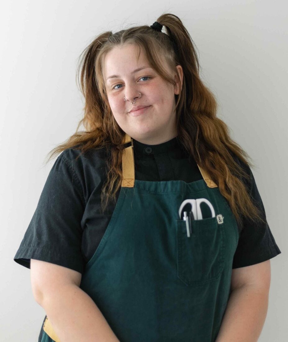 A portrait of a woman