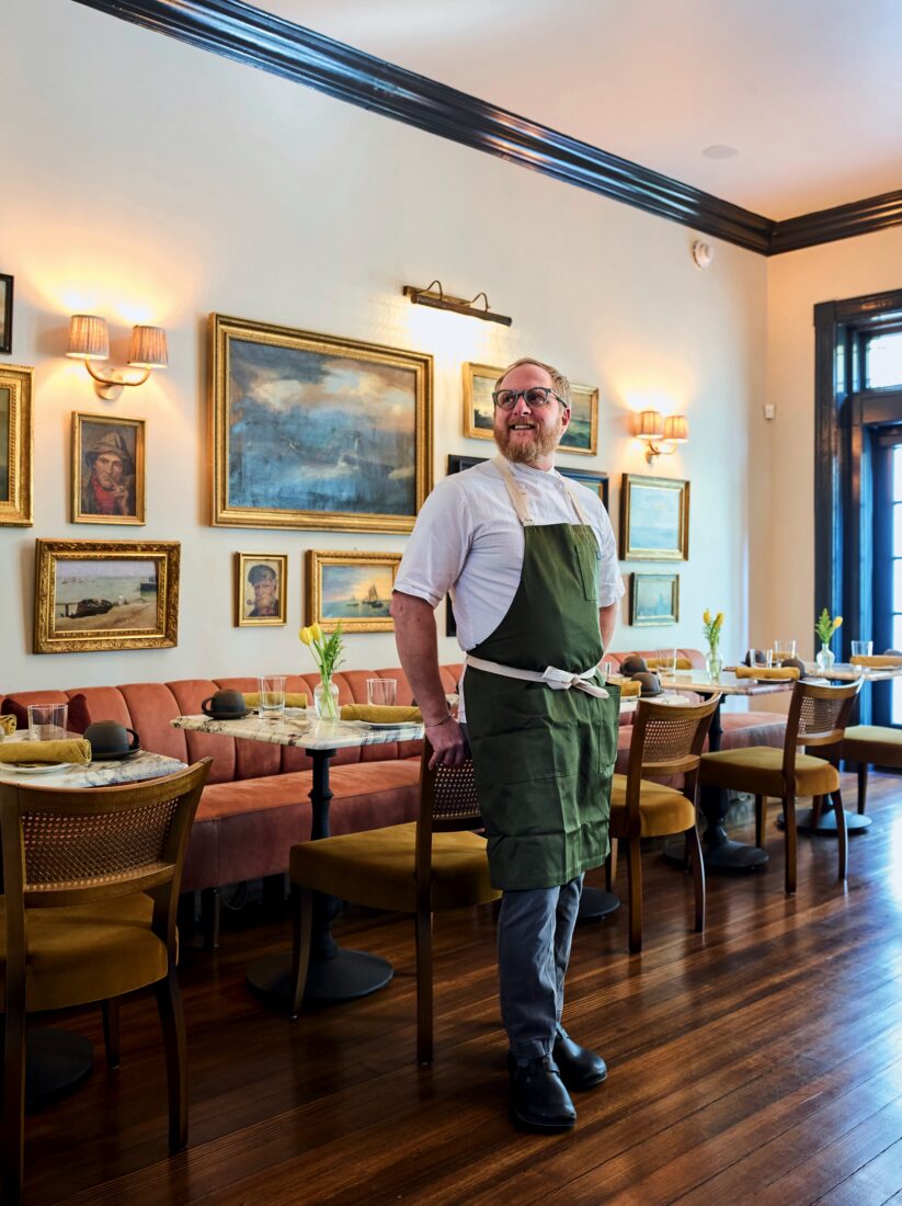 image of Chef Jacques Larson at The Douglas hotel