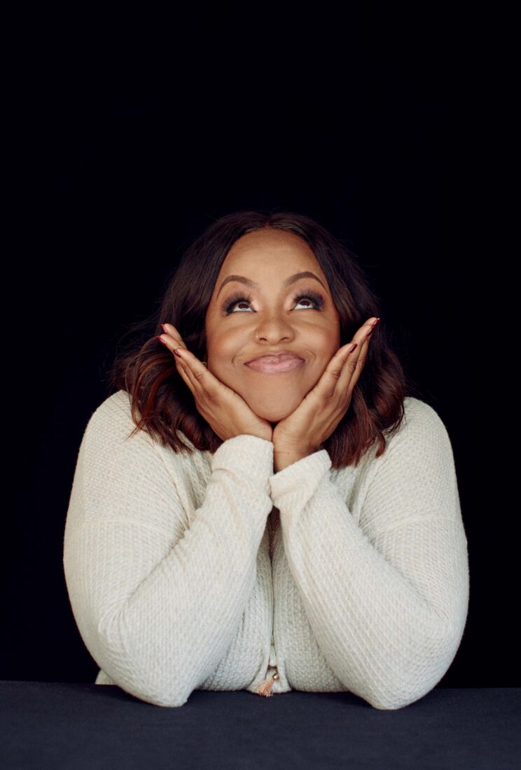 A portrait of a woman