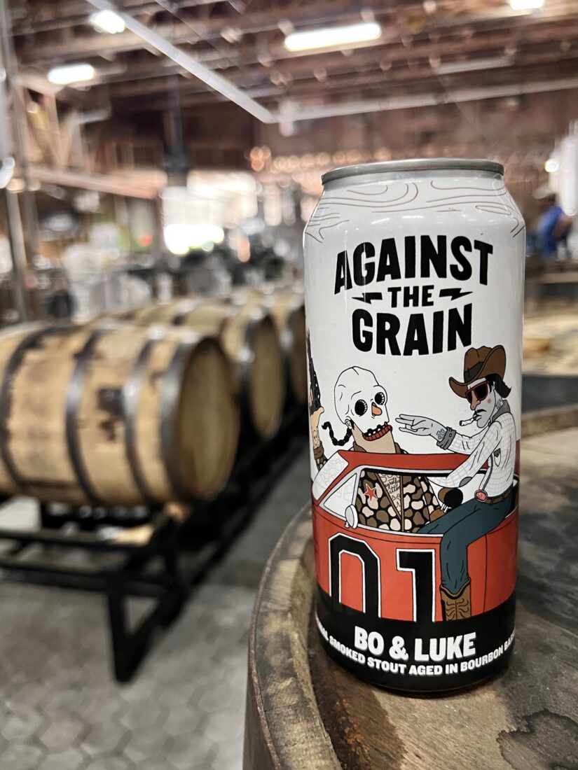 A beer in a distillery