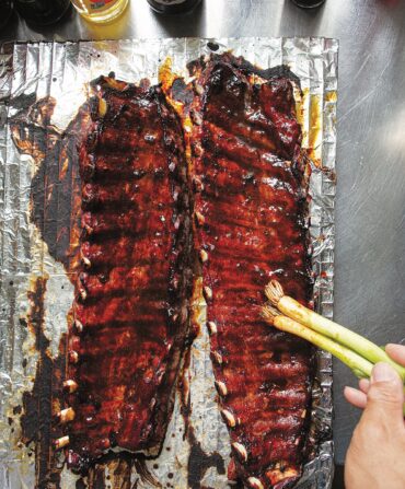 Glazed ribs