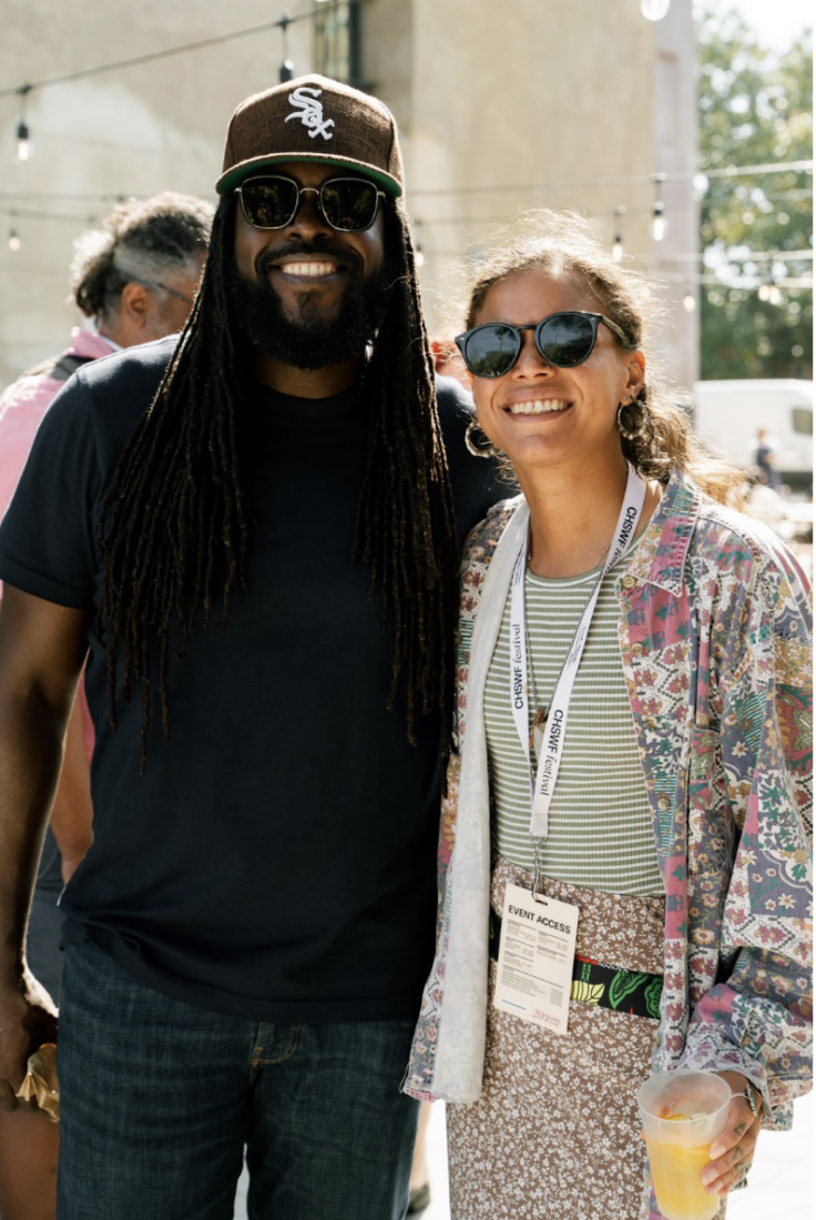 Brian Jupiter and Lana Lagomarsini.