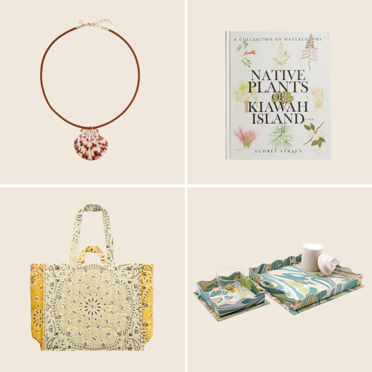 A collage of gifts