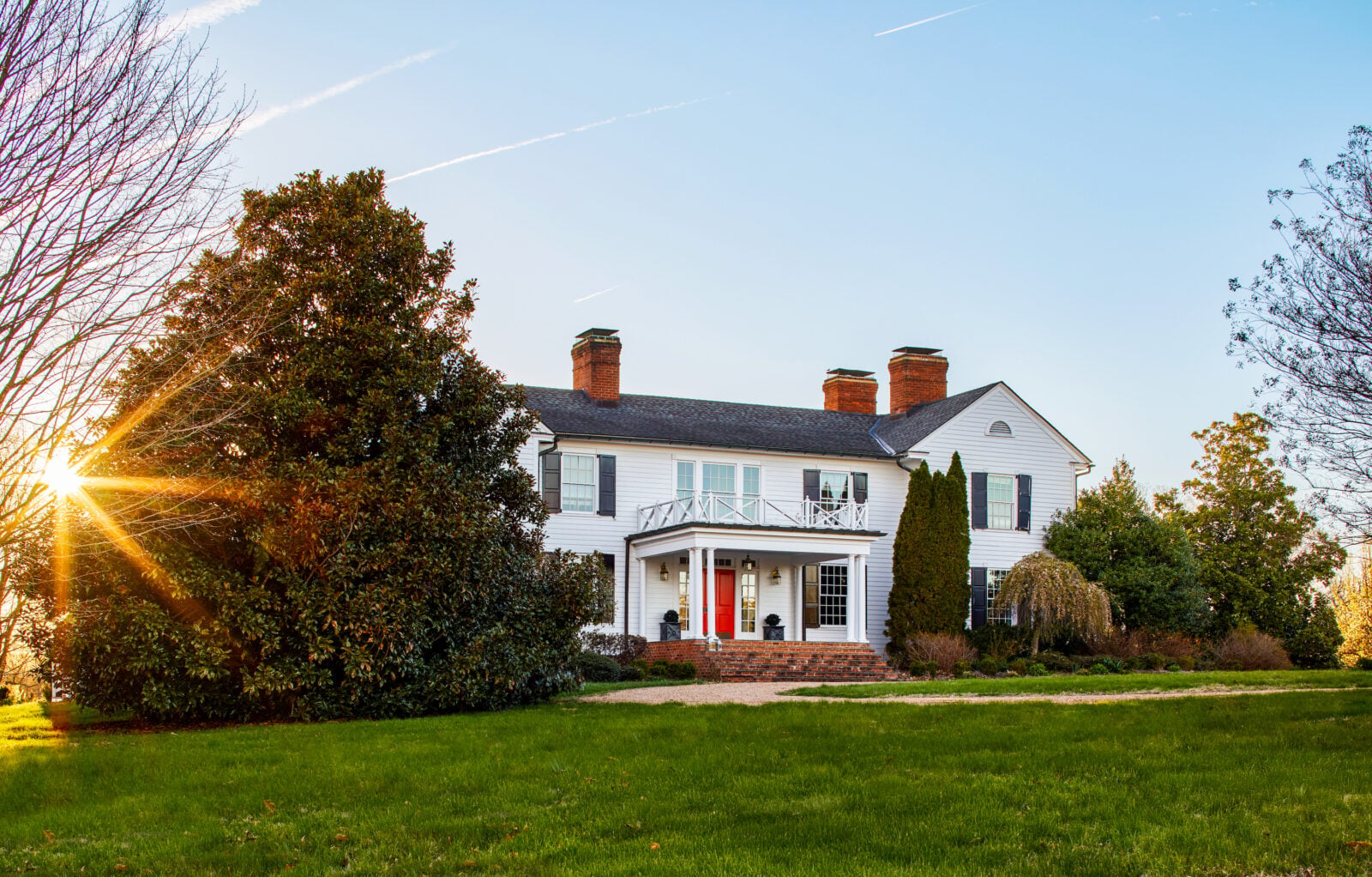 A farmhouse