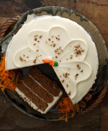 A carrot cake