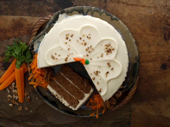 A carrot cake