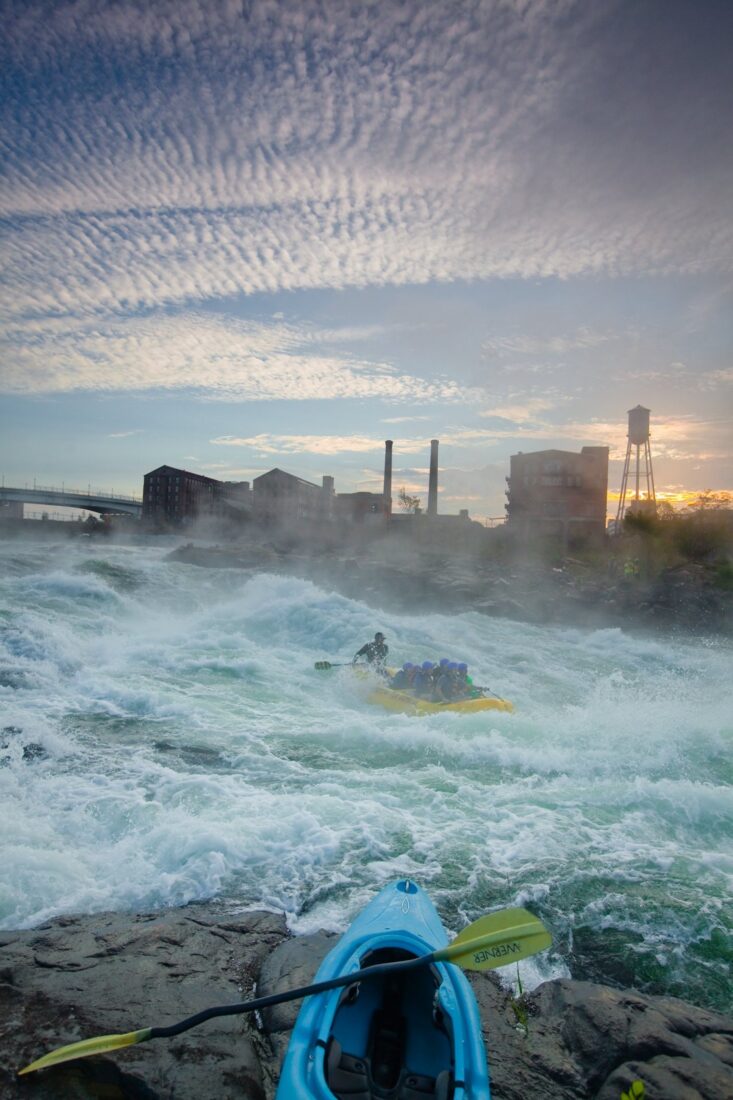 Rafters on water in Columbus GA