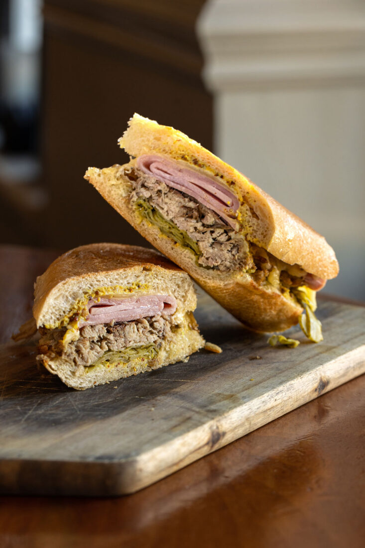 A Cuban sandwich