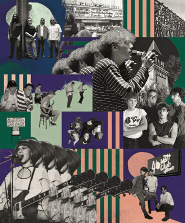 a collage of Athens bands