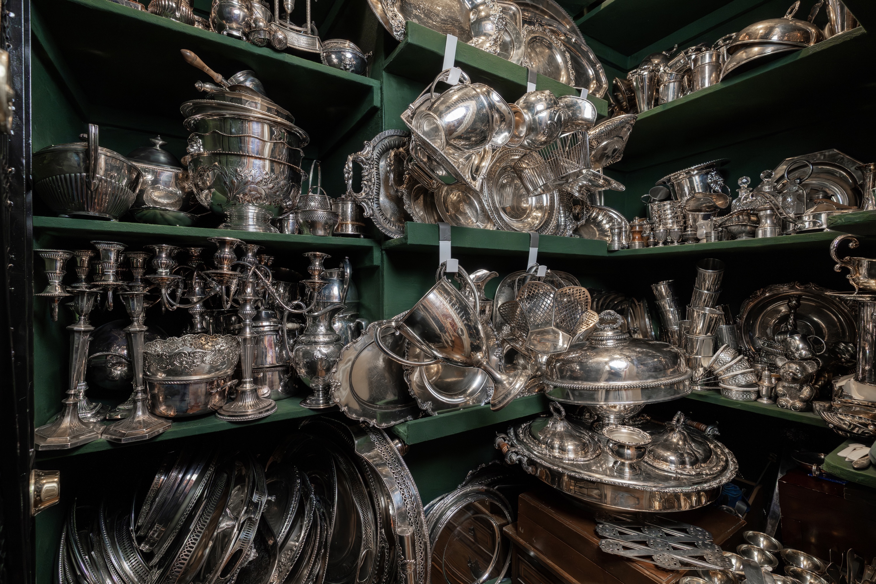 gardenandgun.com - Lilly Stone - Peek Inside a Louisville Couple's Dazzling Silver Collection