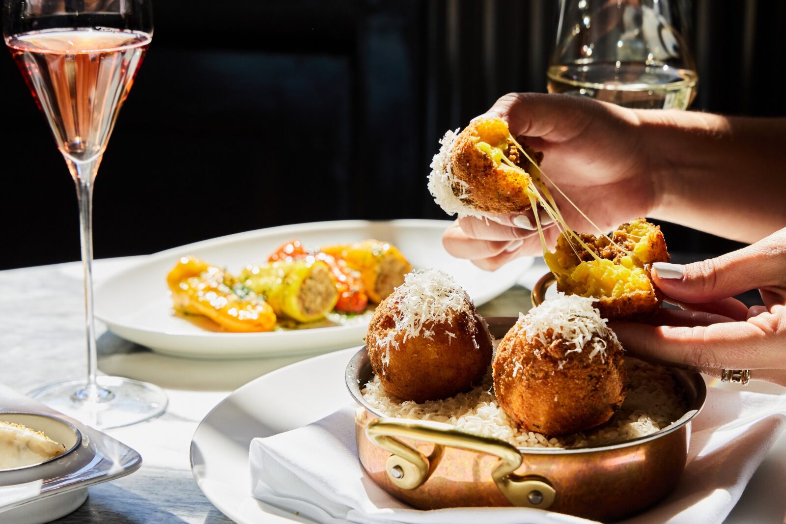 Fried arancini