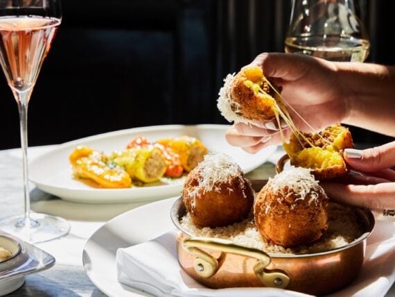 Fried arancini