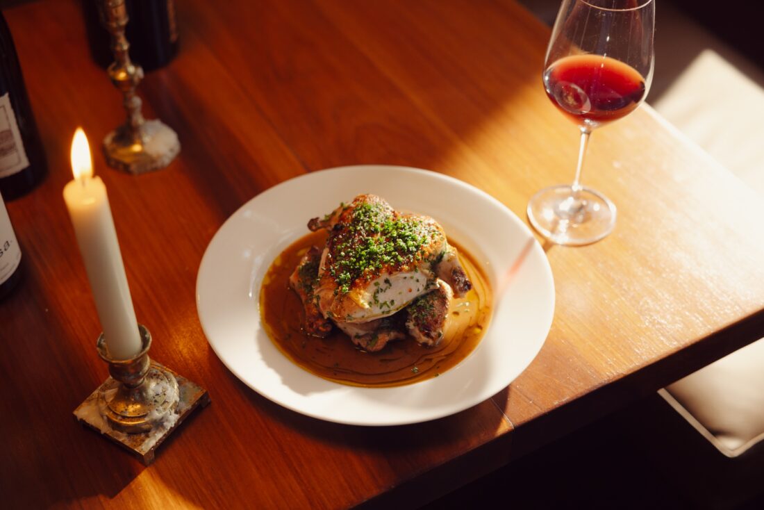 Roast chicken