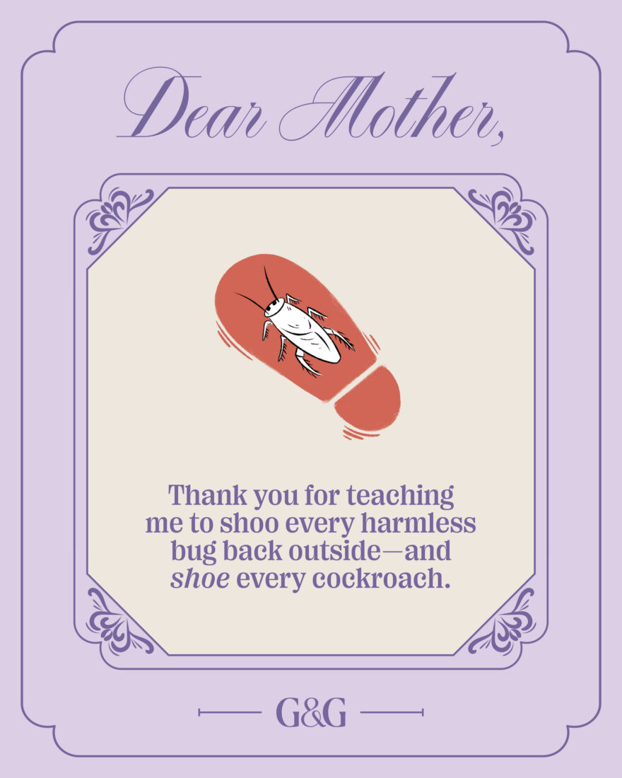 A Mother’s Day card