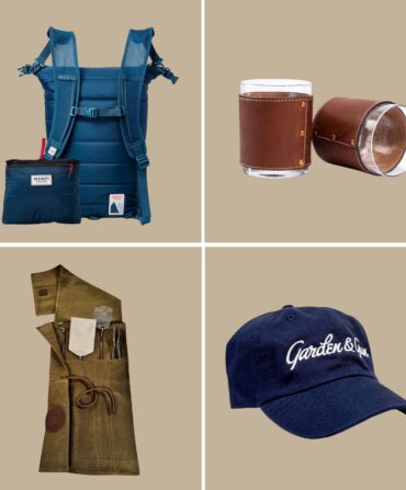 collage of father's day products