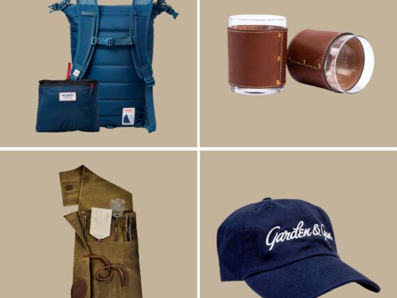 collage of father's day products