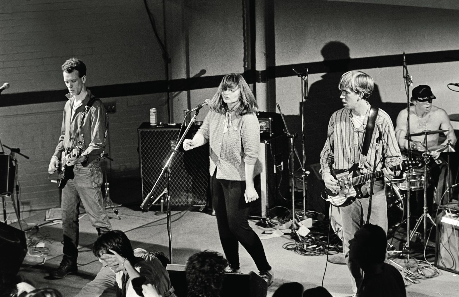 A band on stage