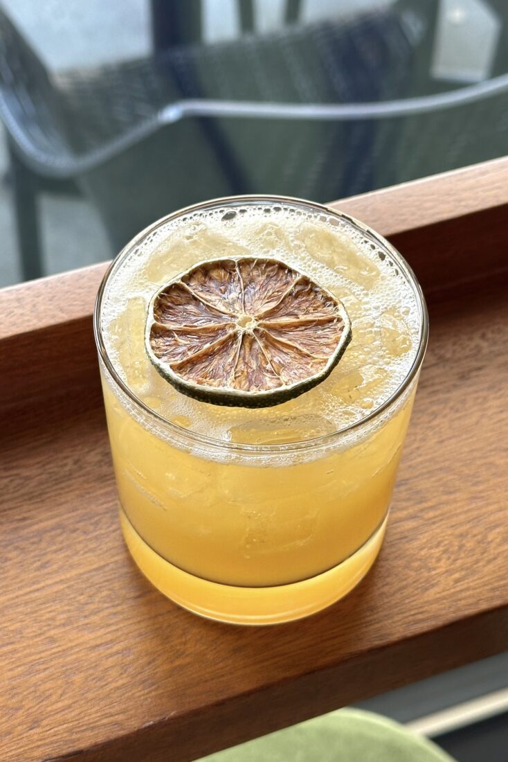 A passionfruit margaita
