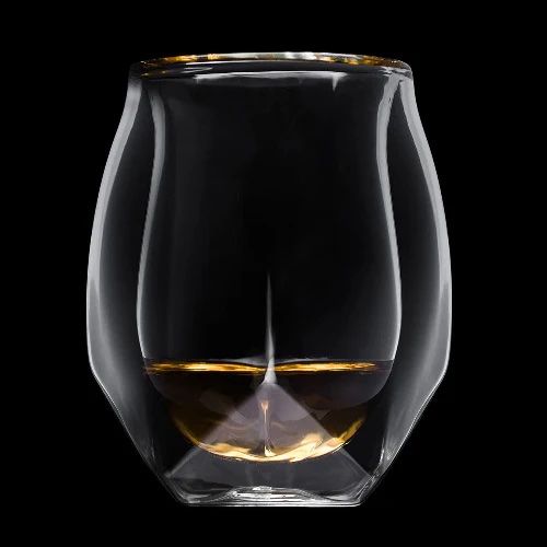 A whiskey glass