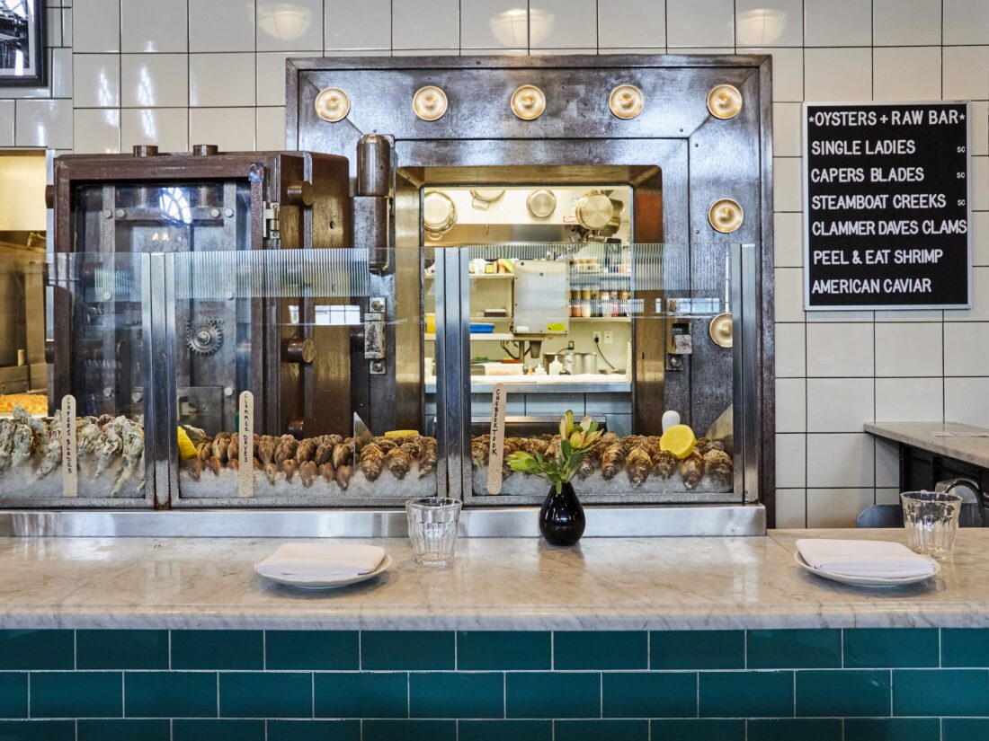 an oyster bar
