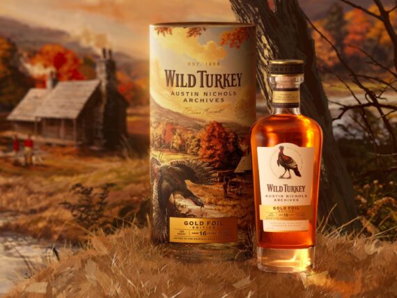 A bottle of bourbon
