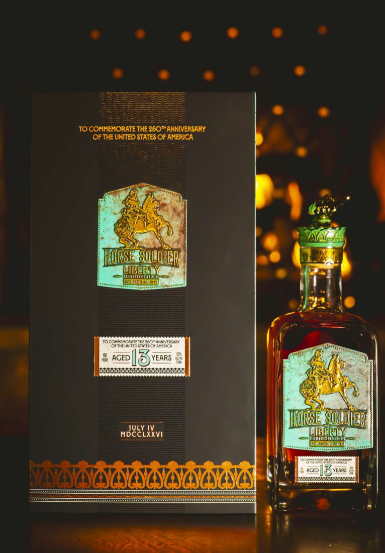 A bottle of boubon