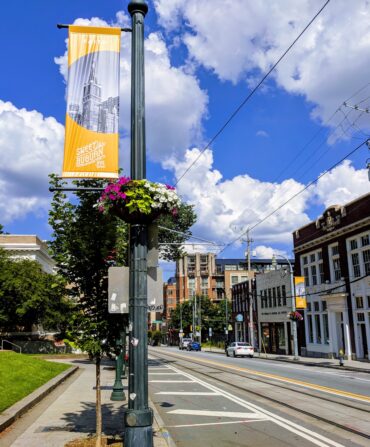 A historic street in Atlanta