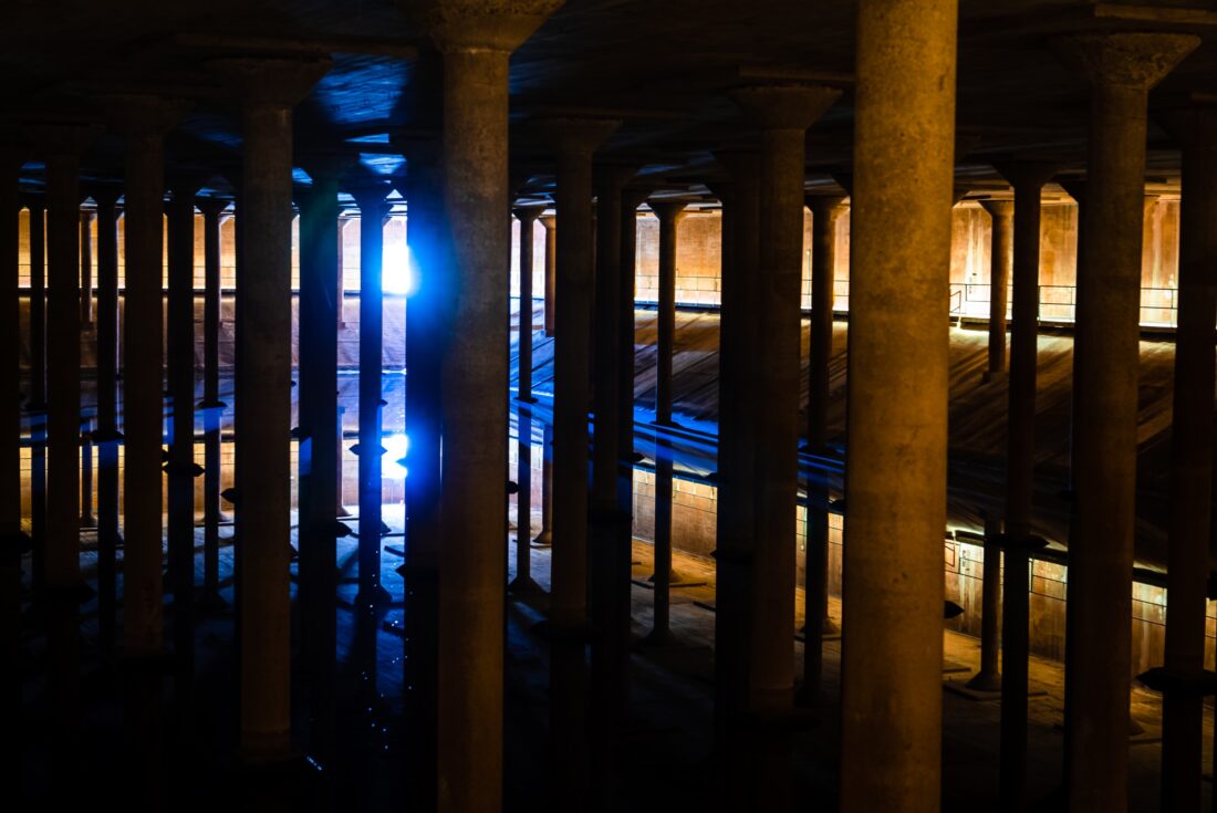 image of the interior of a cistern
