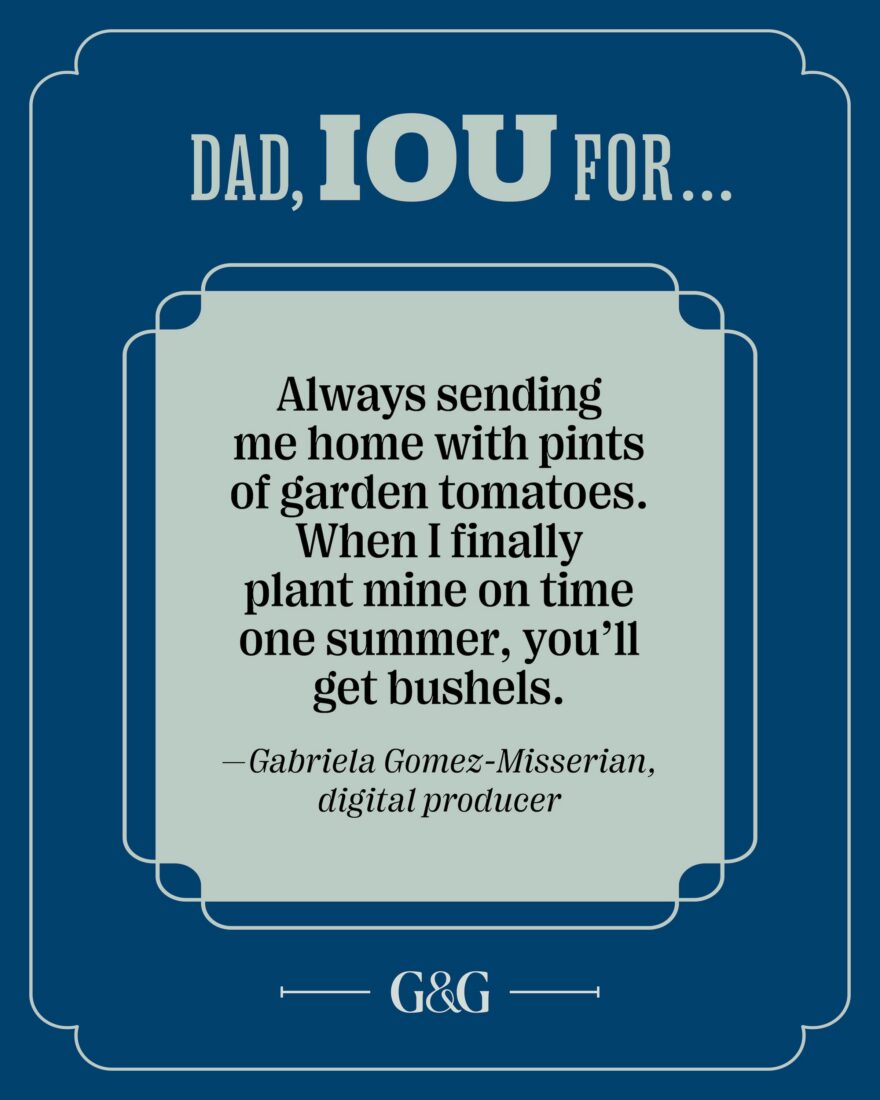 illustration of a blue thank you card with text
