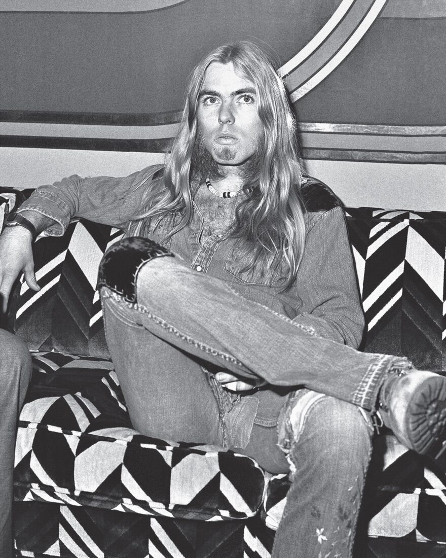 A portrait of Gregg Allman