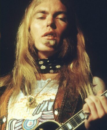 A portrait of Gregg Allman