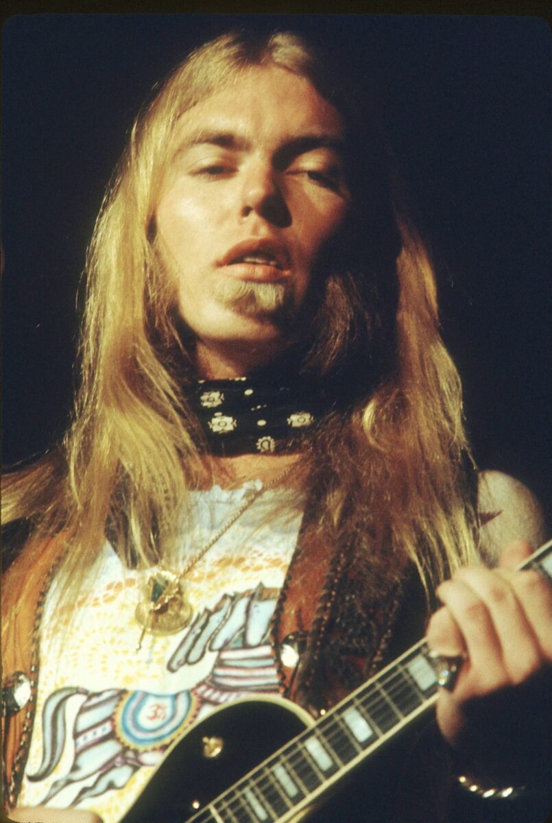 A portrait of Gregg Allman