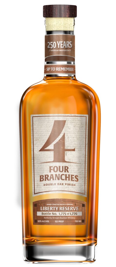 A bottle of bourbon