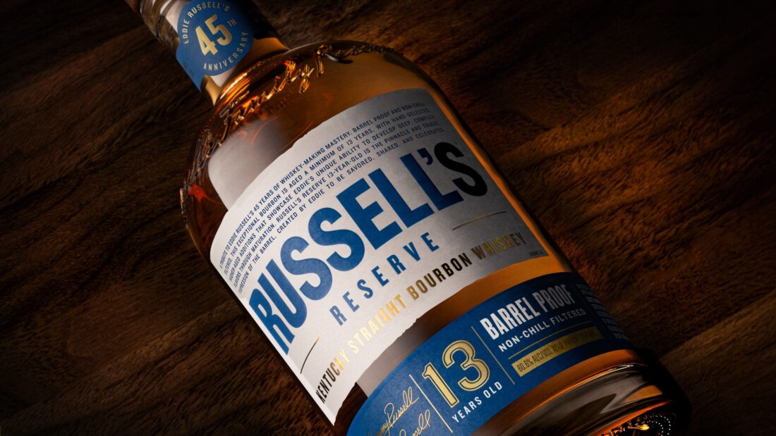 A bottle of bourbon