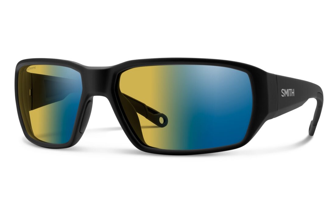 product image of black and blue mirrored sunglasses